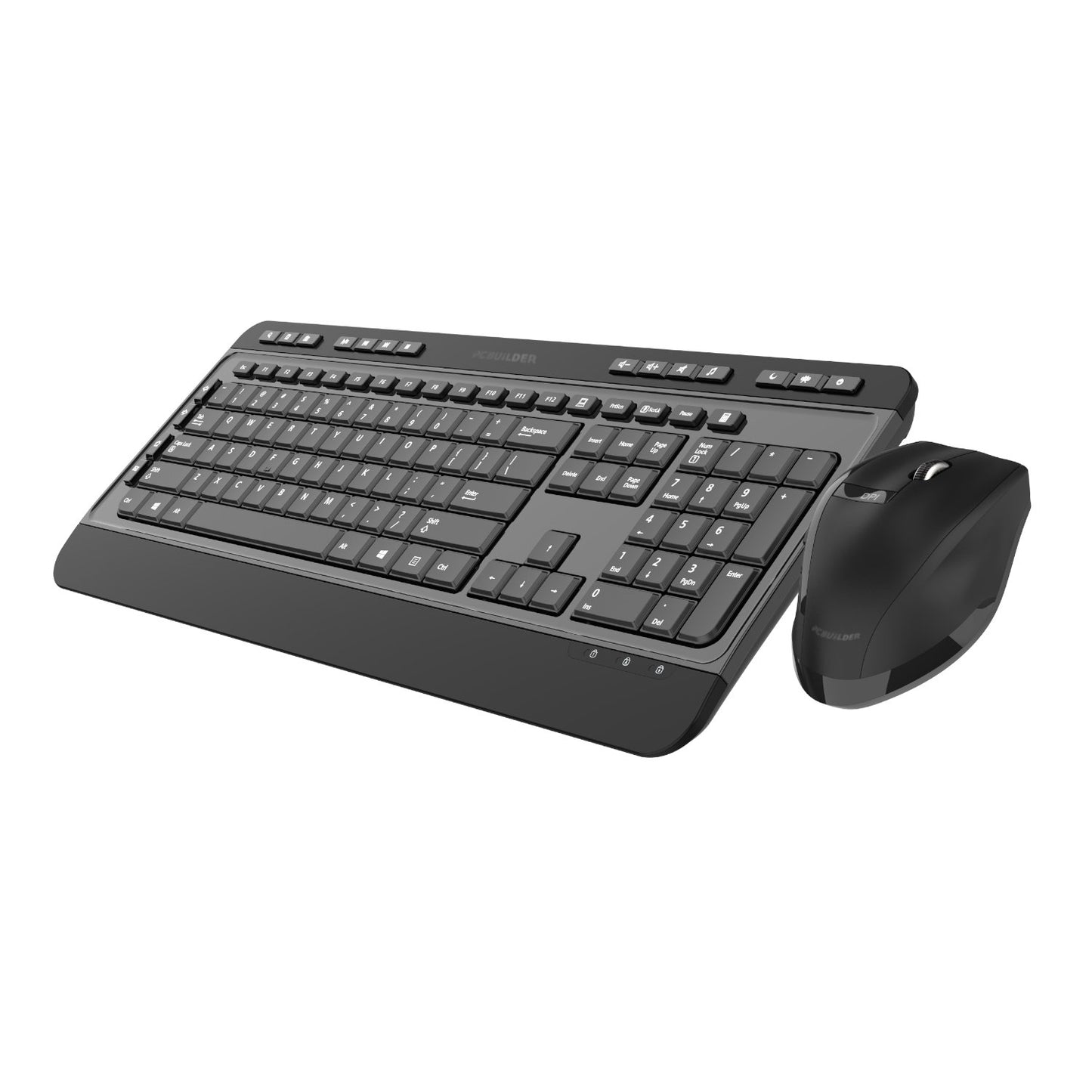 PCBuilder ALPHA Silent Wireless Keyboard and Mouse Combo-4