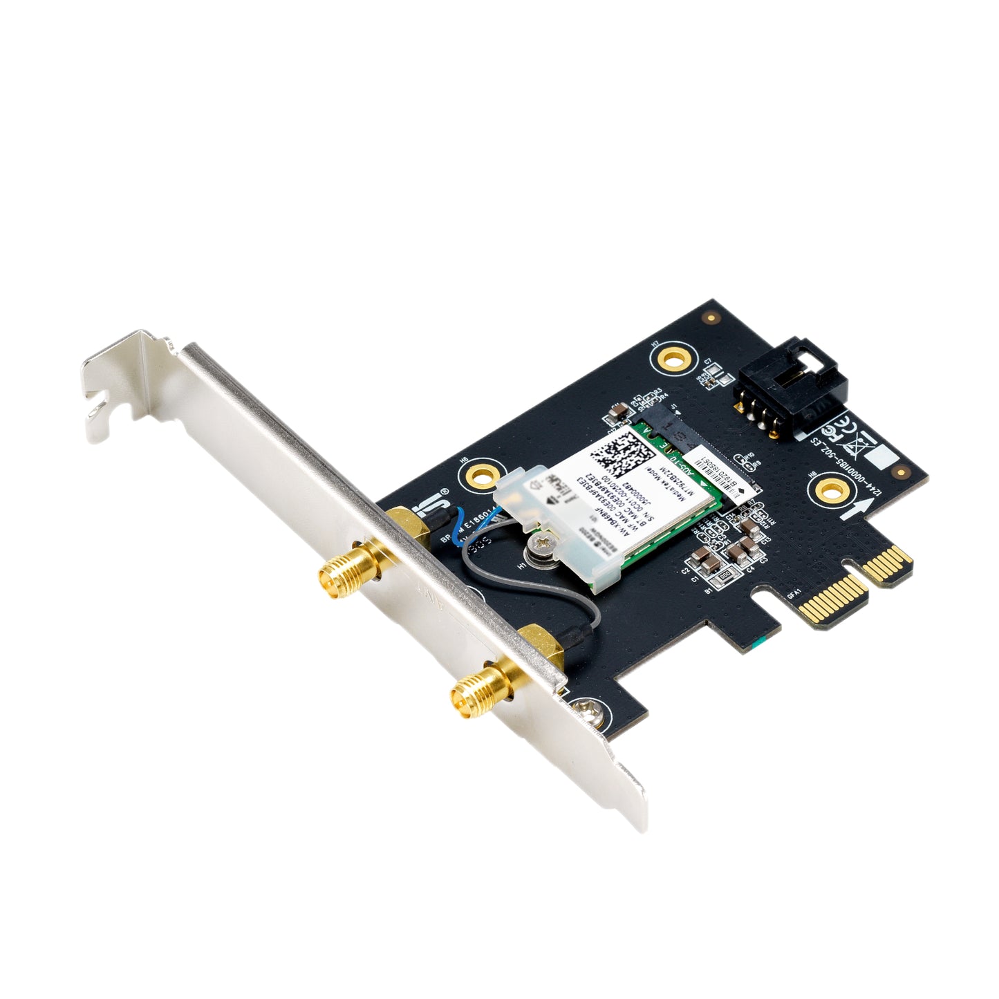 ASUS  Wi-Fi 7 Tri-Band PCIe Wireless Adapter with Bluetooth 5.4 – Black-2