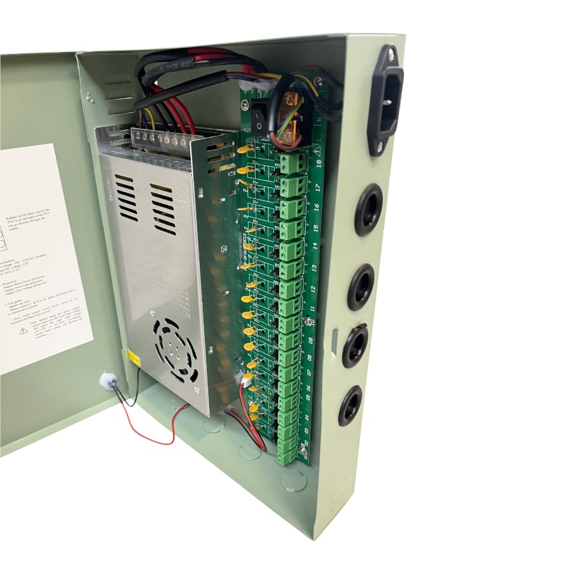 PD Power 18CH PSU 12V 25A PTC-1