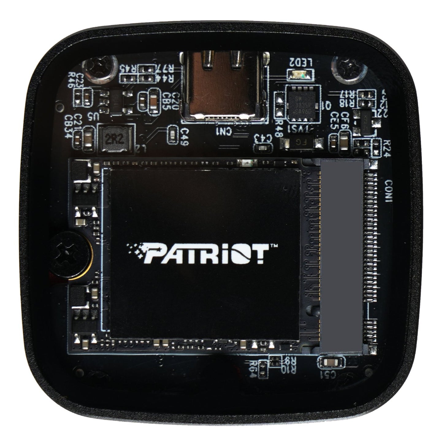 Patriot PDP31 2TB Type-C Portable SSD - Red / Black-2