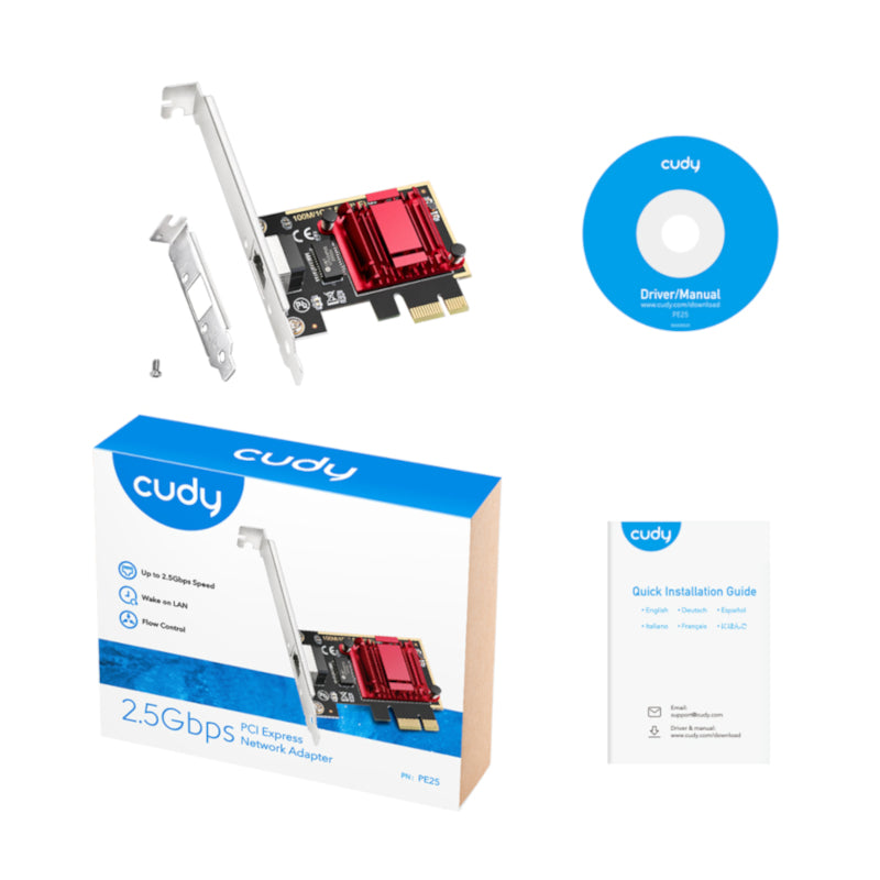 Cudy 2.5Gbps PCI-E Ethernet Adapter-2