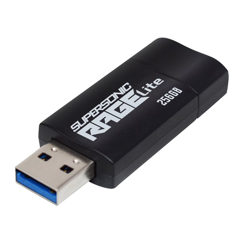 Patriot Rage Lite 256GB USB3.2 Flash Drive - Black-2