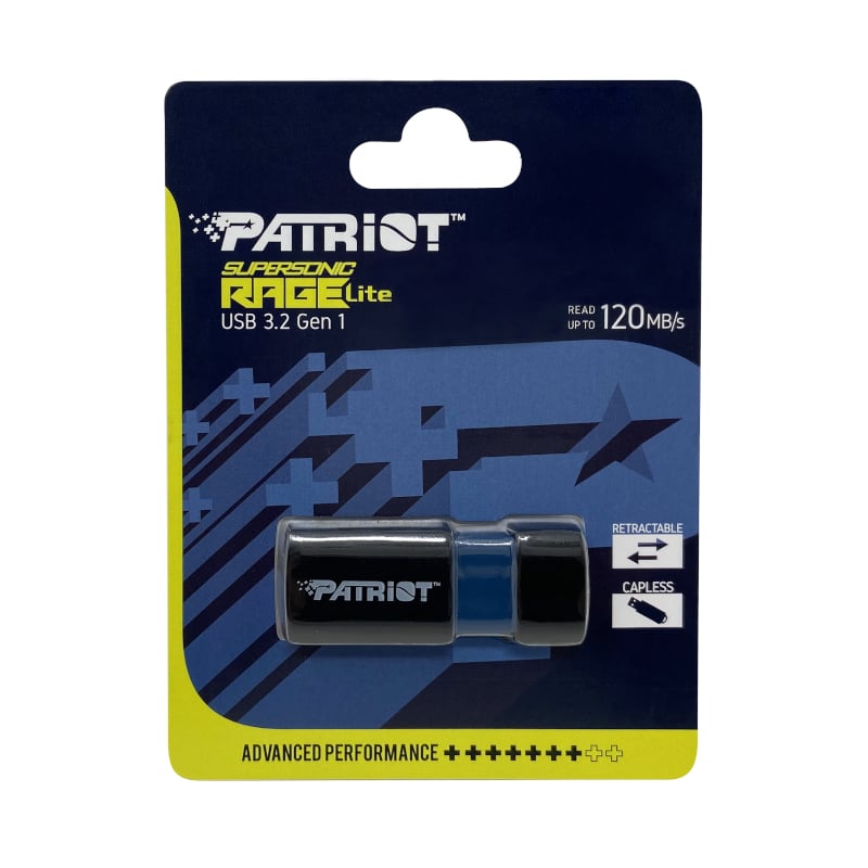 Patriot Rage Lite 512GB USB3.2 Flash Drive - Black-6