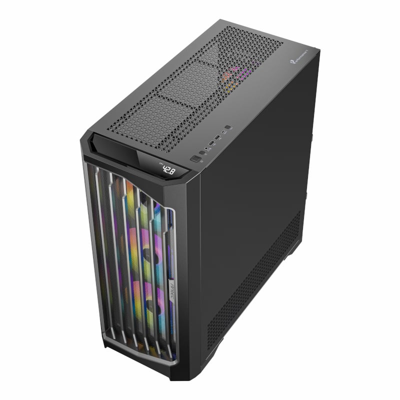 Antec Performance FT1 E-ATX |ATX |M-ATX | ITX ARGB Full-Tower Gaming Chassis - Black-14