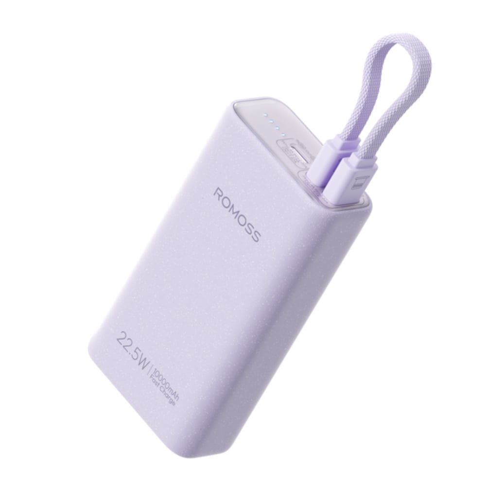 Romoss PHA10 10000mAh 22.5W Fast Charge Power Bank – Purple-1