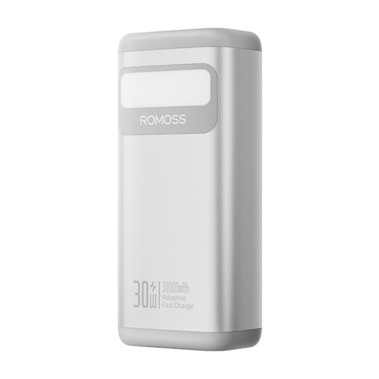 Romoss PMT30 30000mAh 30W Fast Charge Power Bank – Silver-0