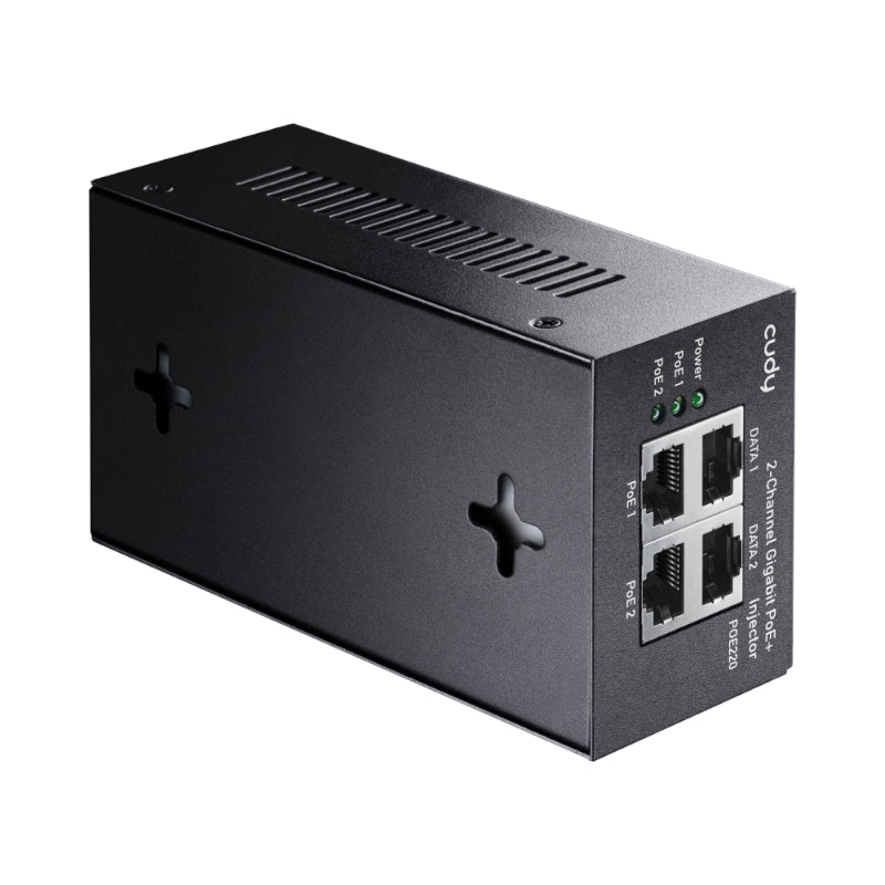 Cudy 2-Channel 30W Gigabit PoE+ Injector-3