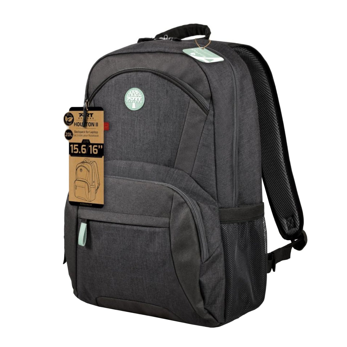 Port Designs Houston II ECO 15.6" Laptop Backpack-0