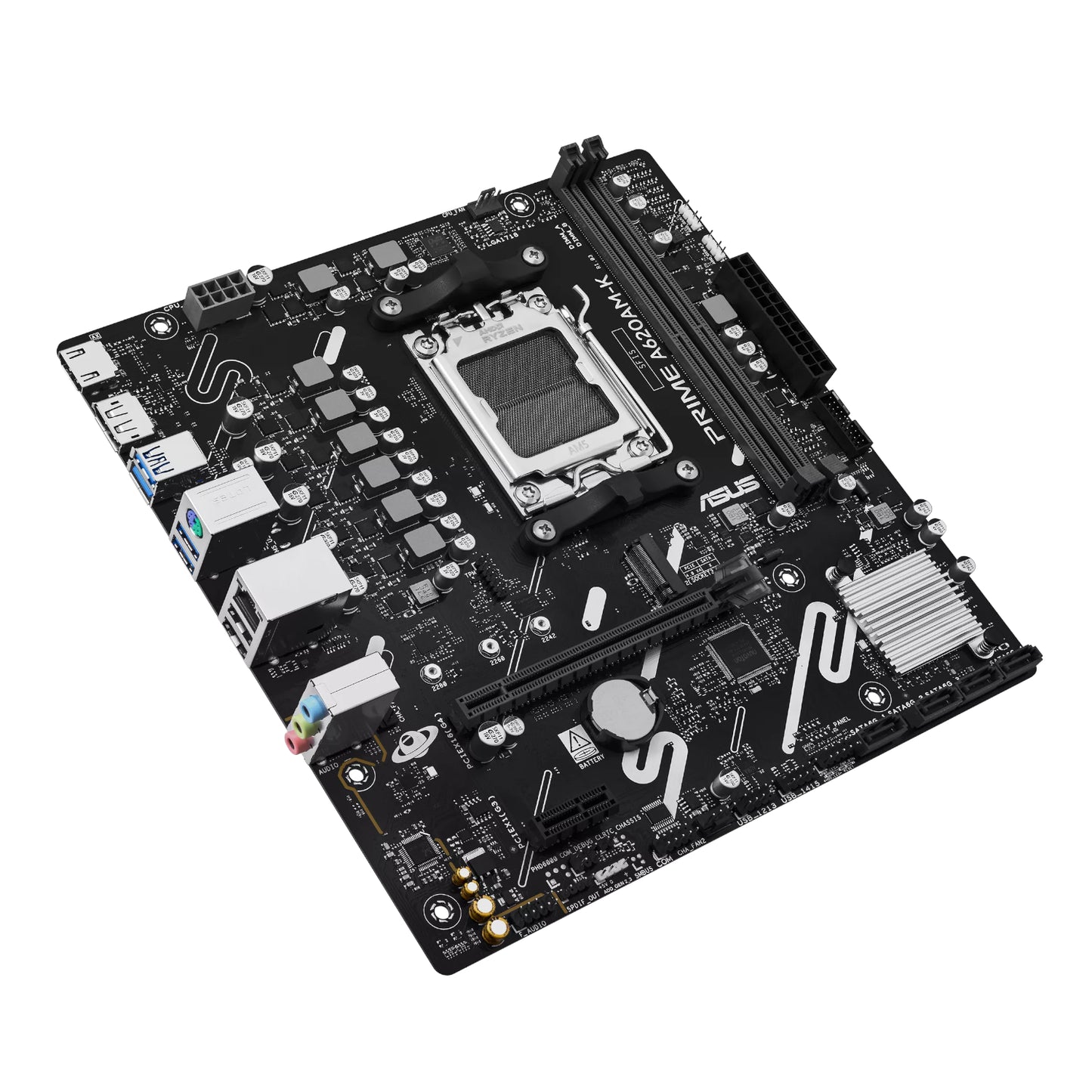 Asus PRIME A620AM-K AM5 M-ATX Motherboard-3