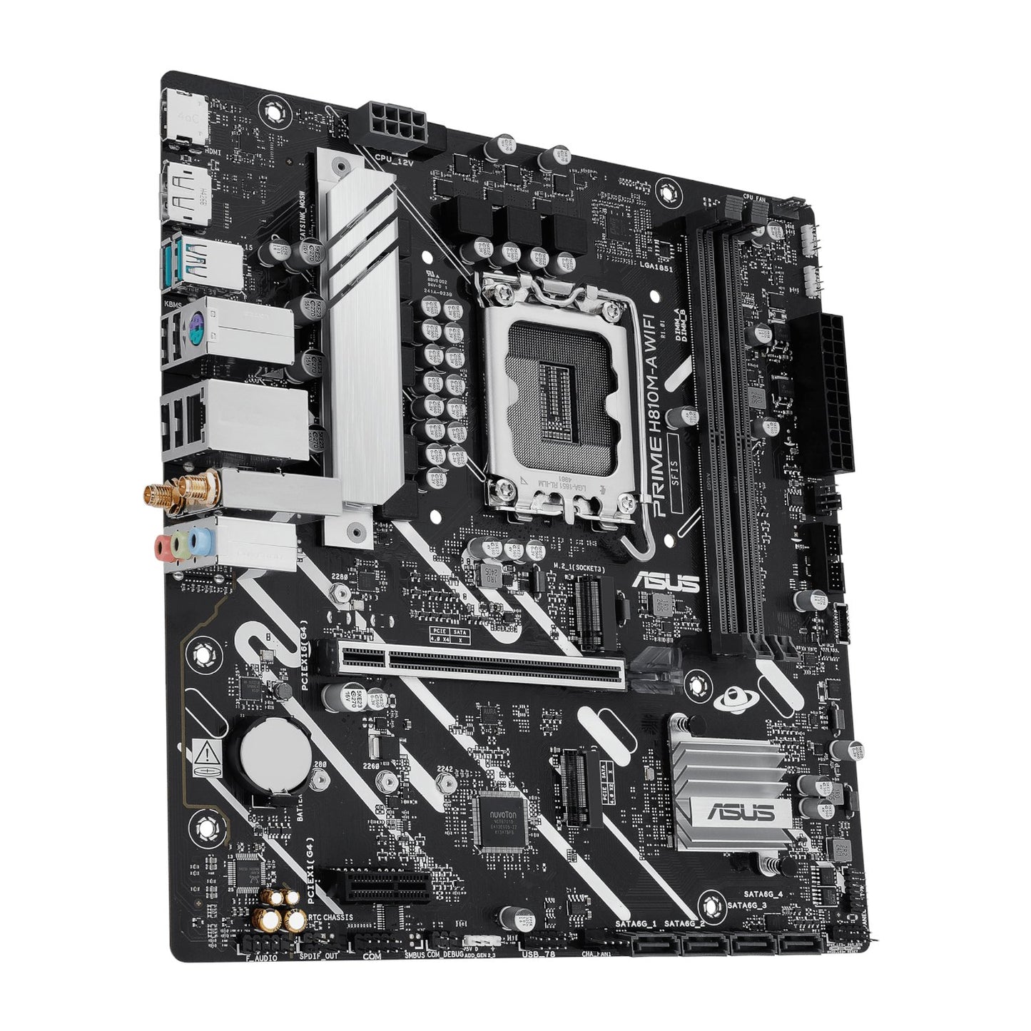 Asus PRIME H810M-A WIFI LGA1851 Micro ATX Motherboard-2