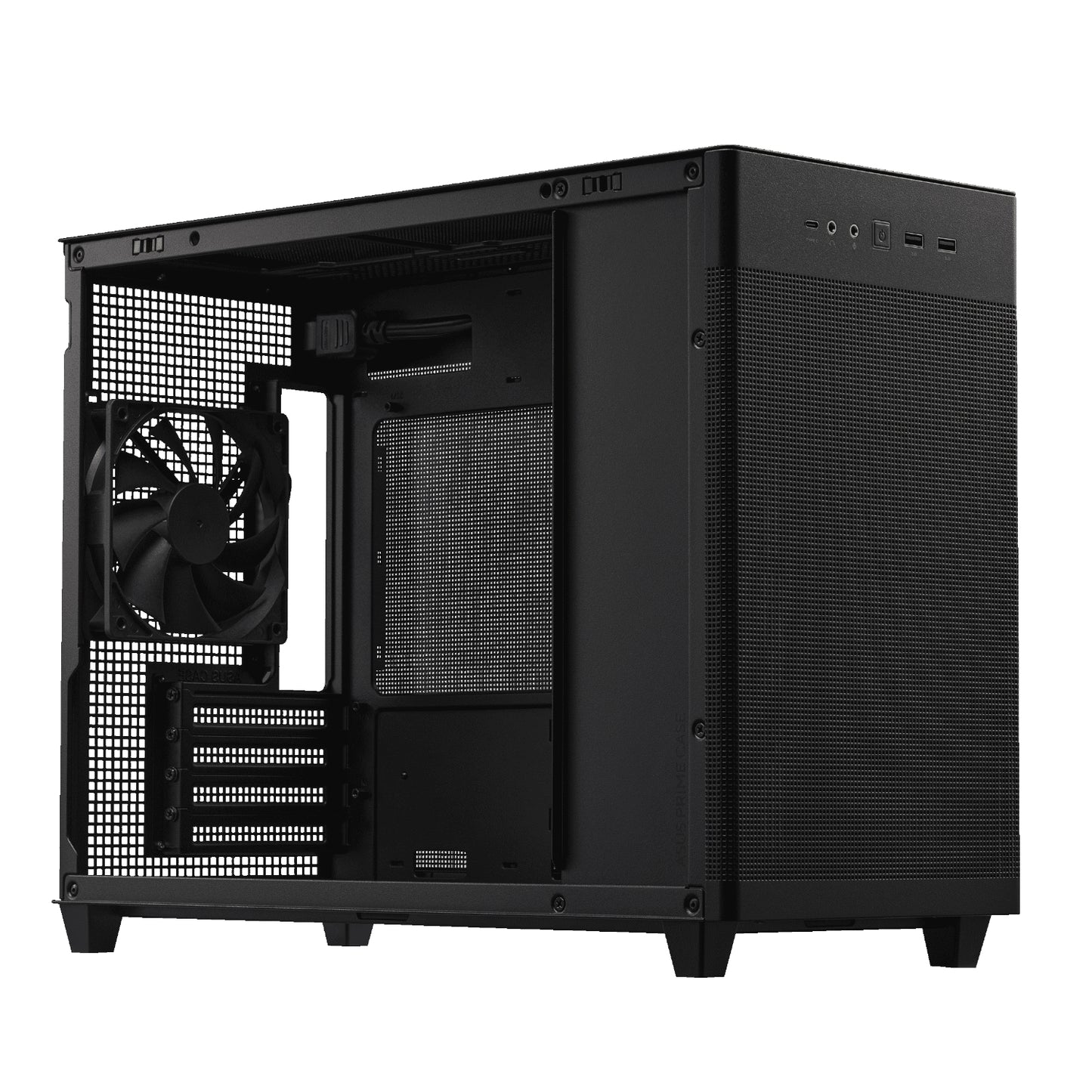 Asus Prime AP201 Mesh MicroATX Chassis - Black-3