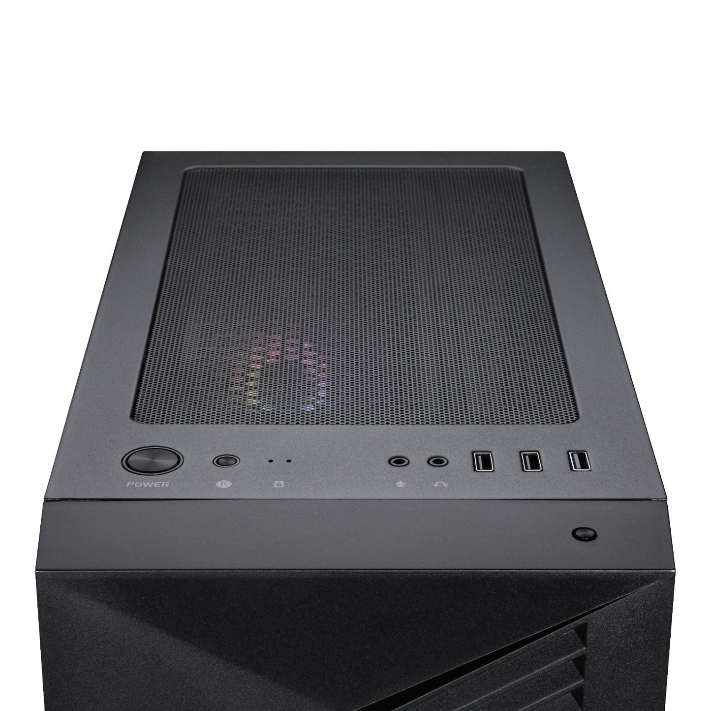 MSI PRO FORGE M050A Micro-ATX Gaming Chassis - Black-4