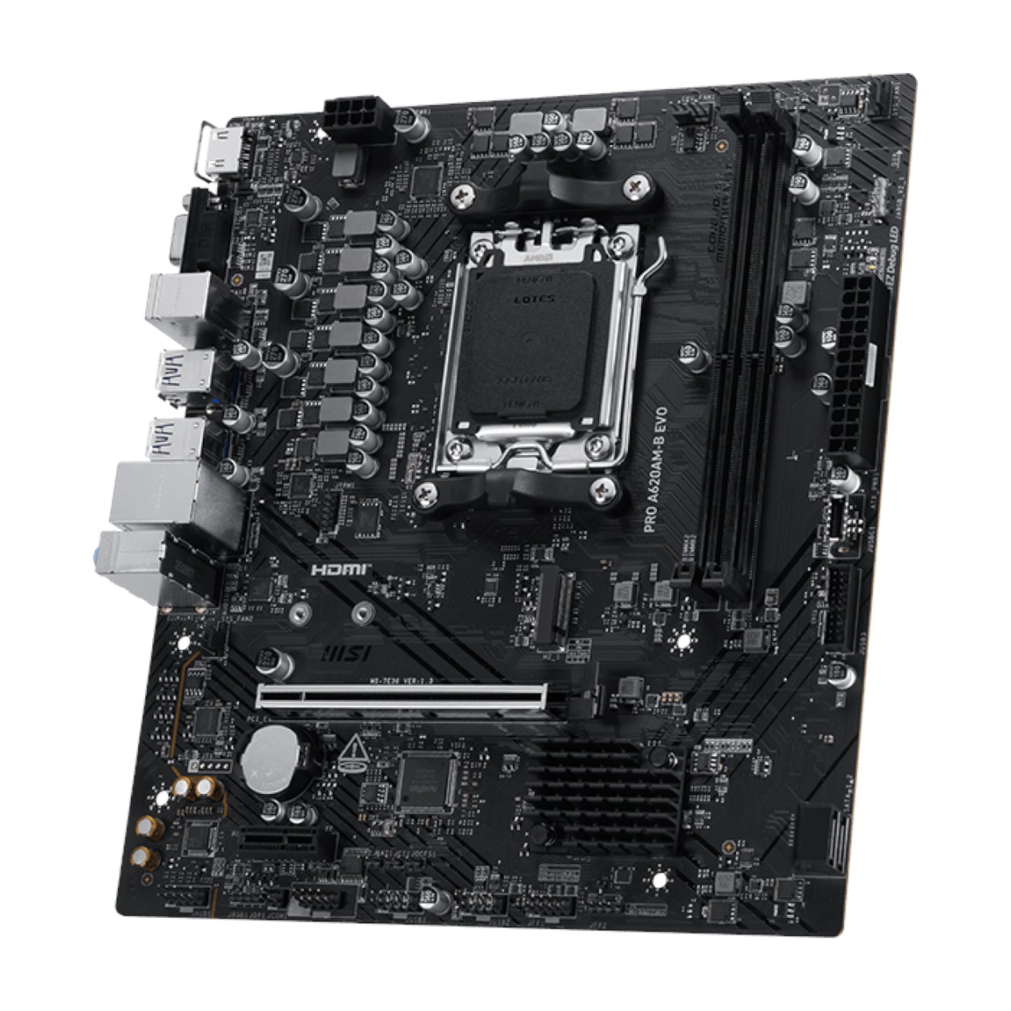 MSI PRO A620AM-B EVO AM5 M-ATX Motherboard-3