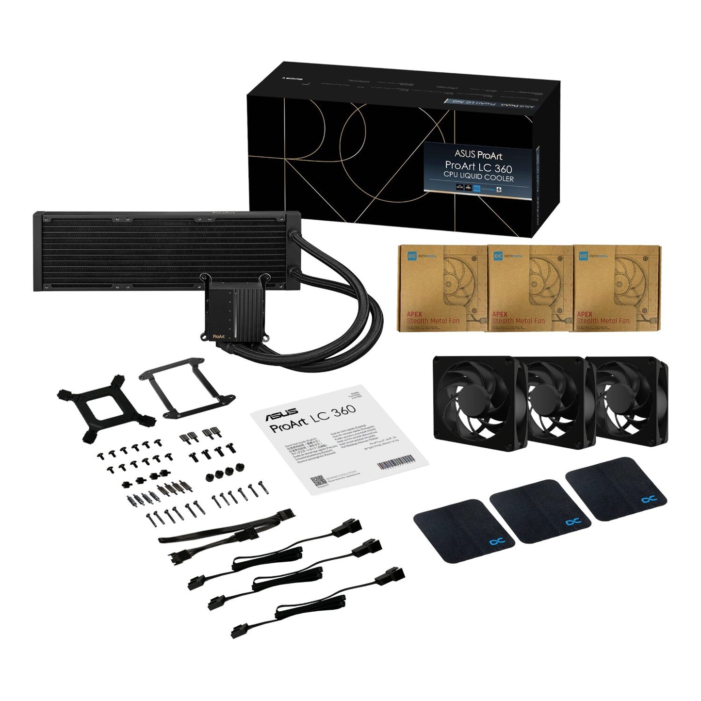 ASUS ProArt LC 360 AIO Liquid CPU Cooler-6