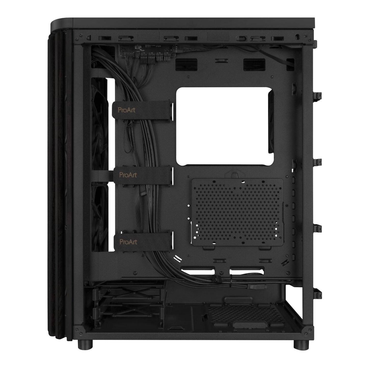 ASUS ProArt PA401 Wood Edition ATX Chassis - Black-5