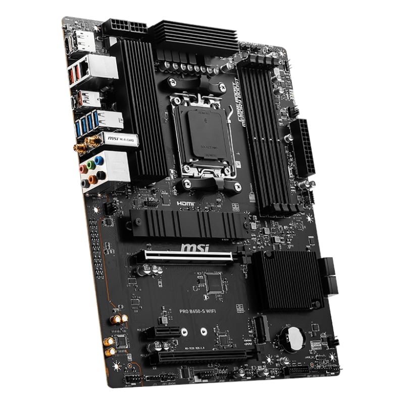 MSI PRO B650-S Wi-Fi AMD AM5 ATX Gaming Motherboard-3