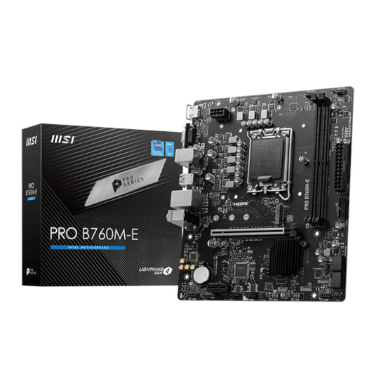 MSI B760M-E PRO DDR5 LGA1700 M-ATX Motherboard-0