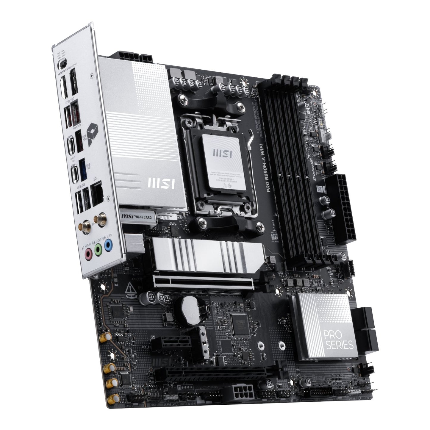 MSI PRO B850M-A WIFI AM5 DDR5 M-ATX Motherboard-2
