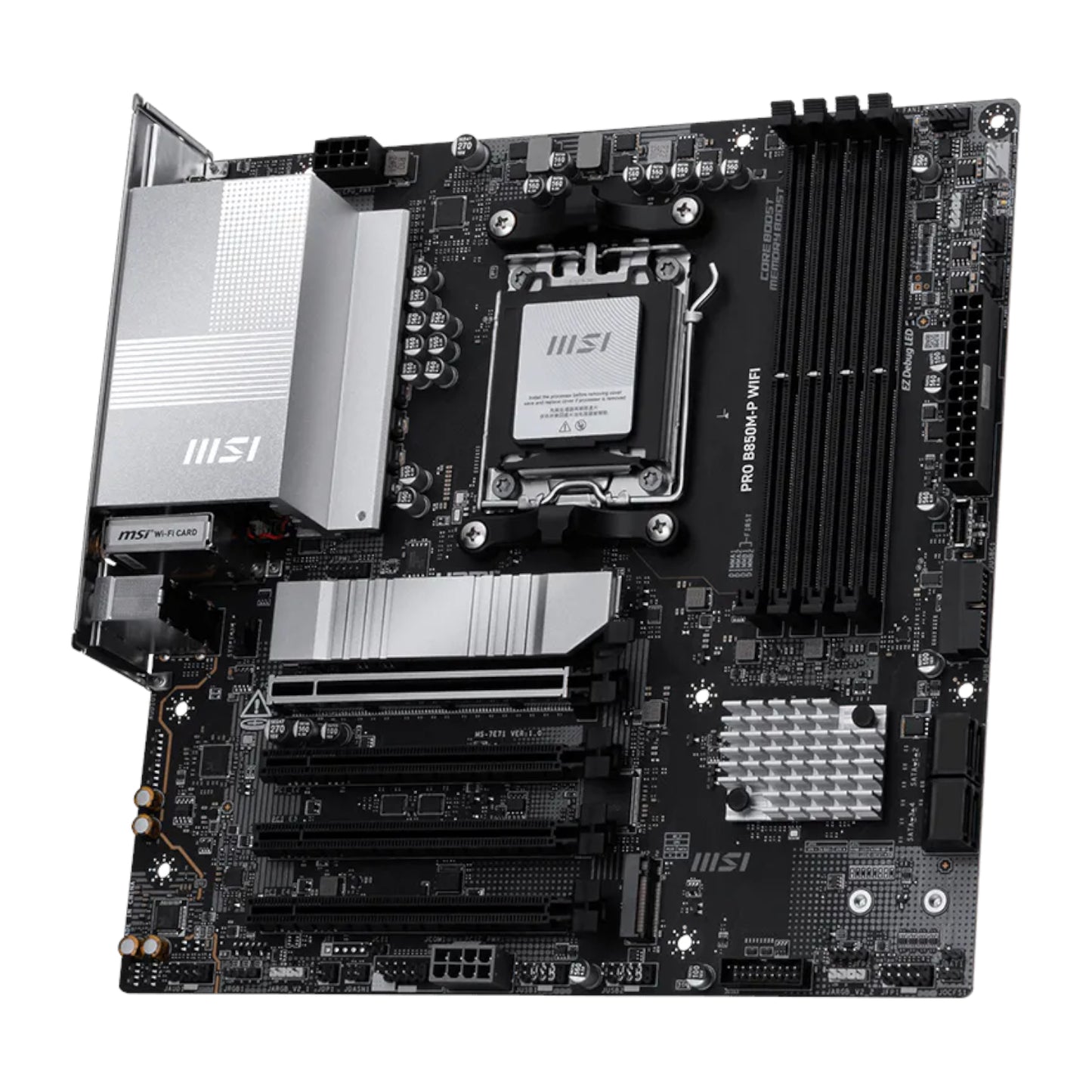 MSI PRO B850M-P WIFI AM5 mATX Motherboard-2