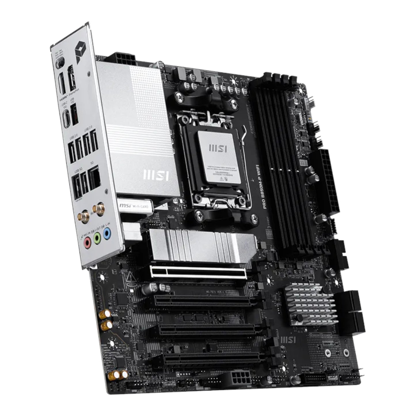 MSI PRO B850M-P WIFI AM5 mATX Motherboard-3