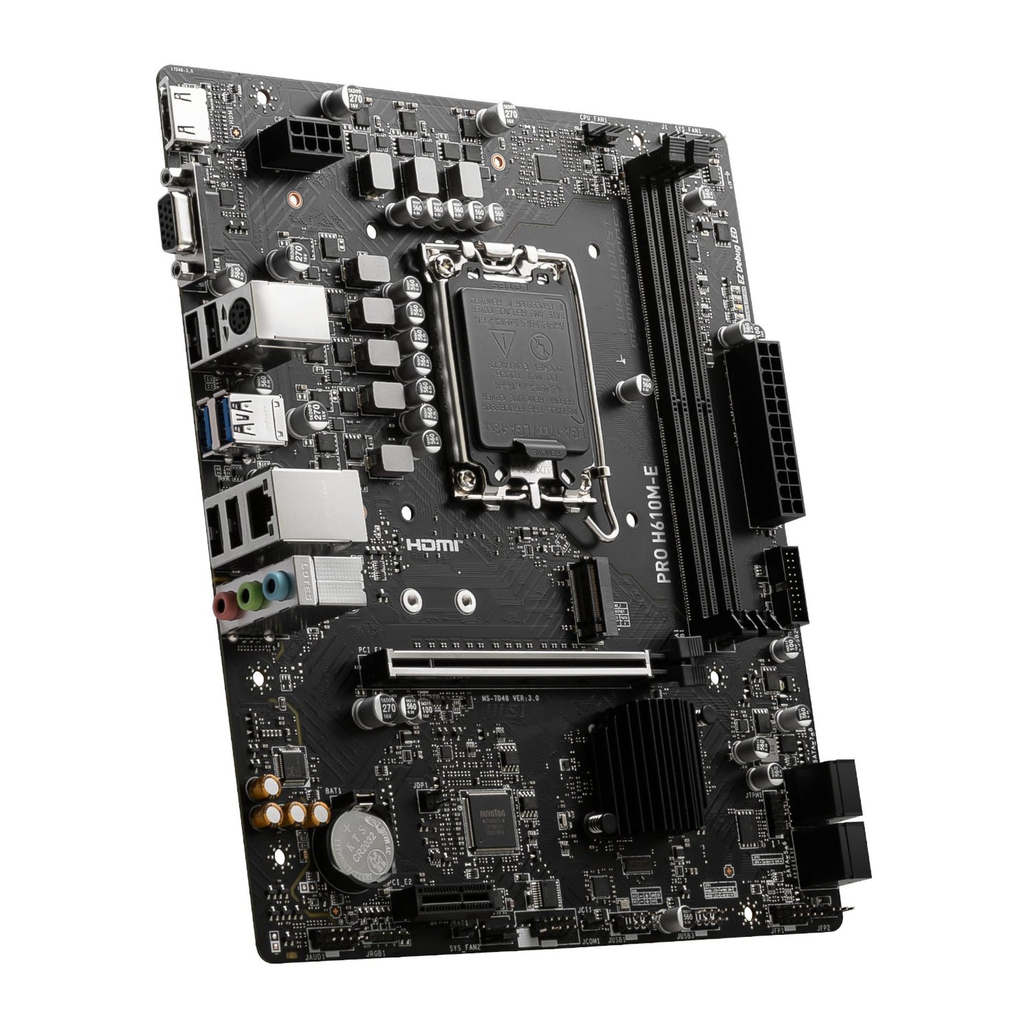 MSI H610M-S PRO Intel LGA1700 M-ATX Motherboard-2