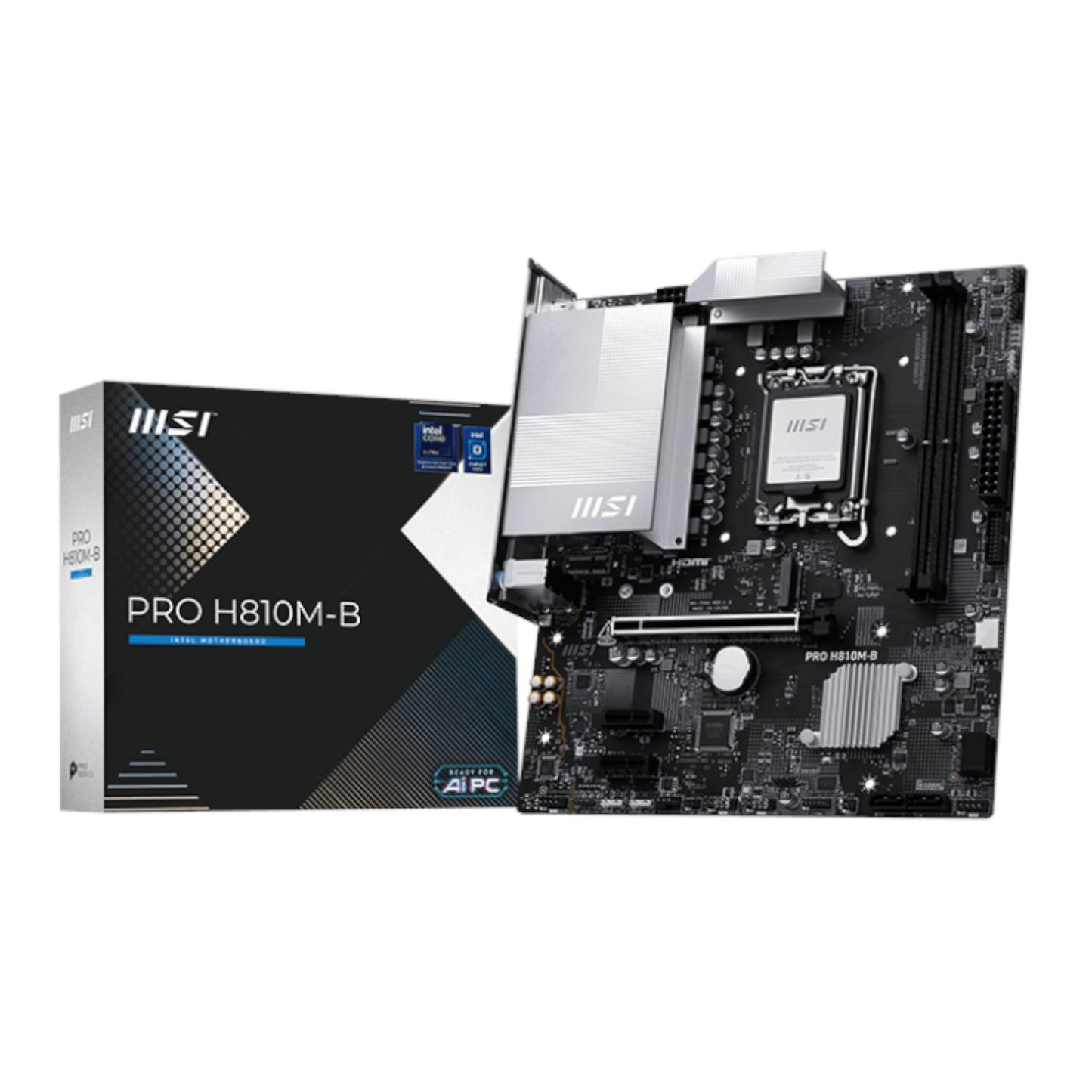 MSI H810M-B PRO LGA1851 M-ATX DDR5 Motherboard-0