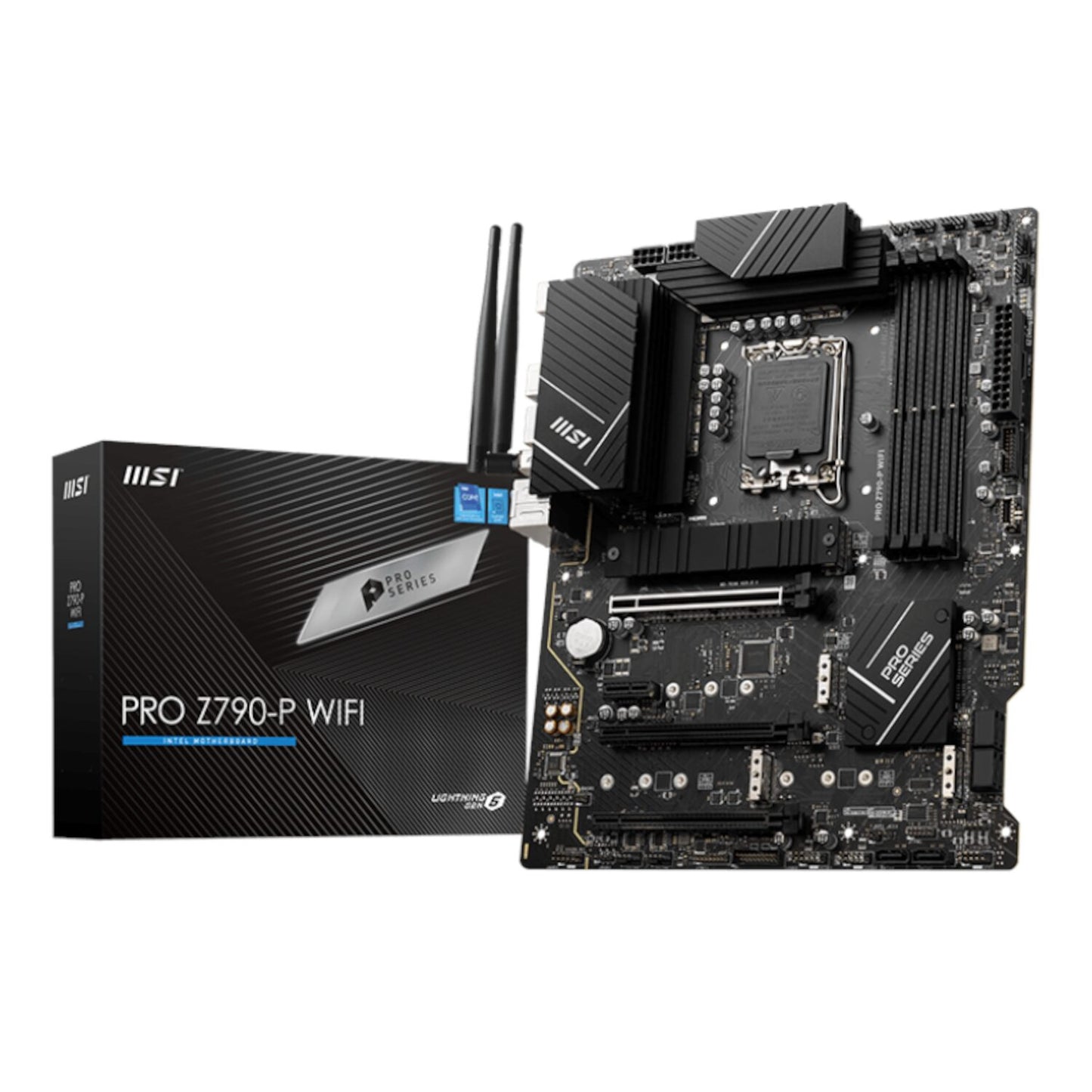 MSI PRO Z790-P WIFI Motherboard – Intel Z790, Wi-Fi 6E, DDR5, ATX-0