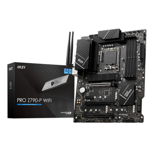 MSI PRO Z790-P WIFI Motherboard – Intel Z790, Wi-Fi 6E, DDR5, ATX-0