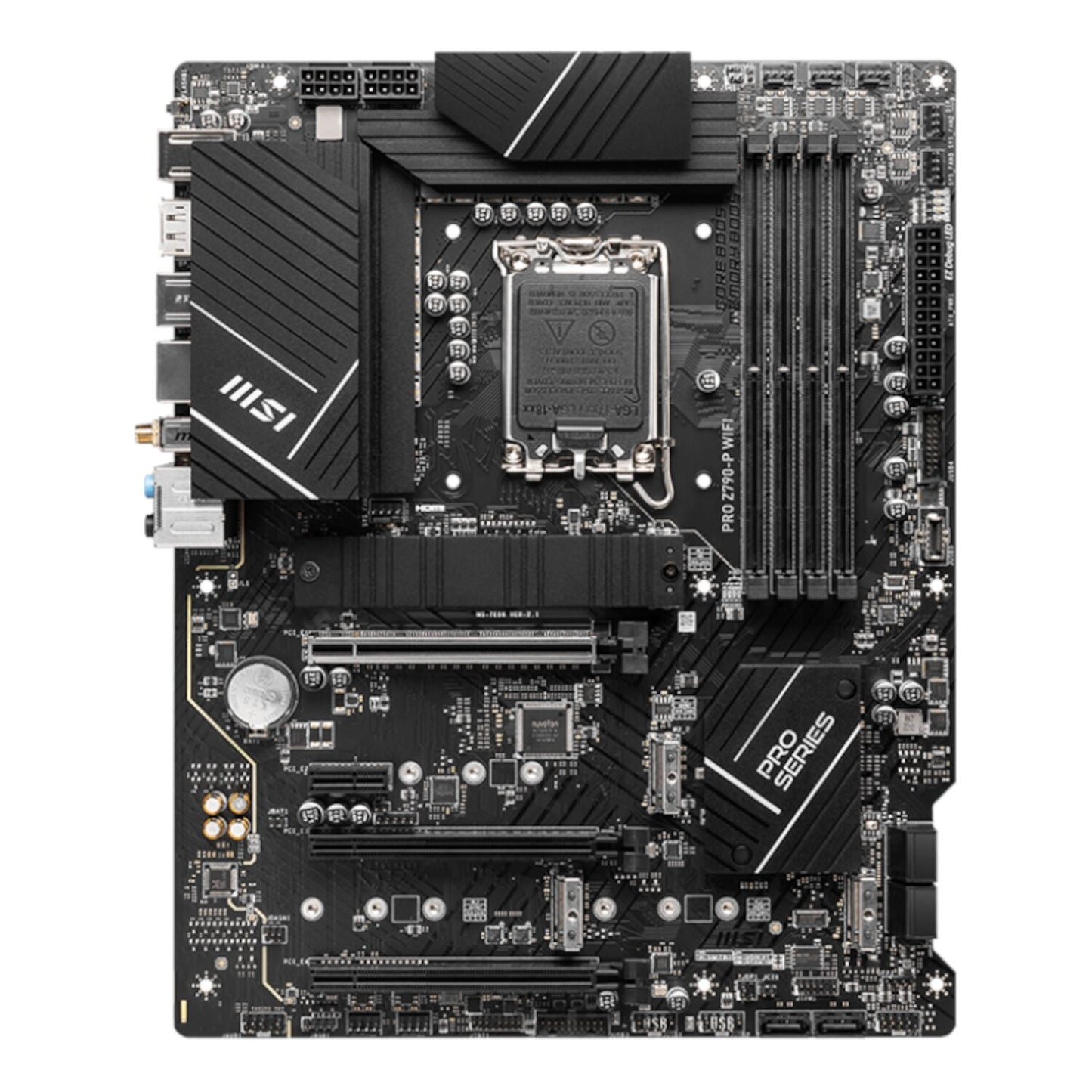 MSI PRO Z790-P WIFI Motherboard – Intel Z790, Wi-Fi 6E, DDR5, ATX-1