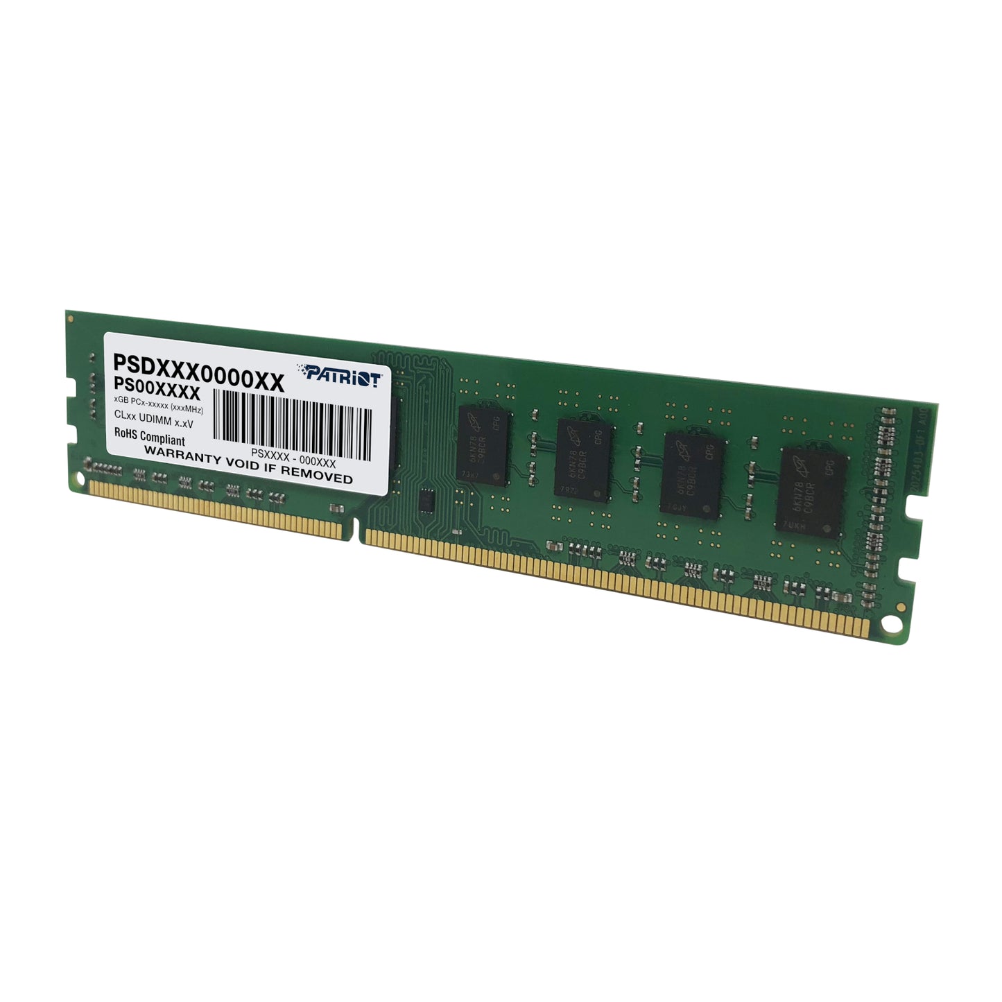 Patriot Signature Line 4GB 1600MHz DDR3 Single Rank Desktop Memory-3