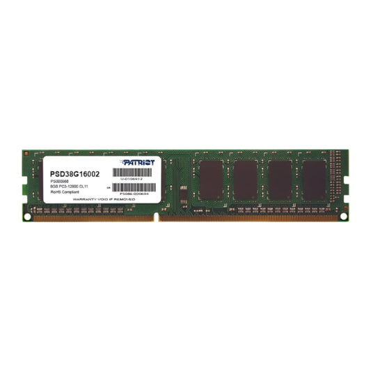 Patriot Signature Line 8GB 1600MHz DDR3 Single Rank Desktop Memory-0
