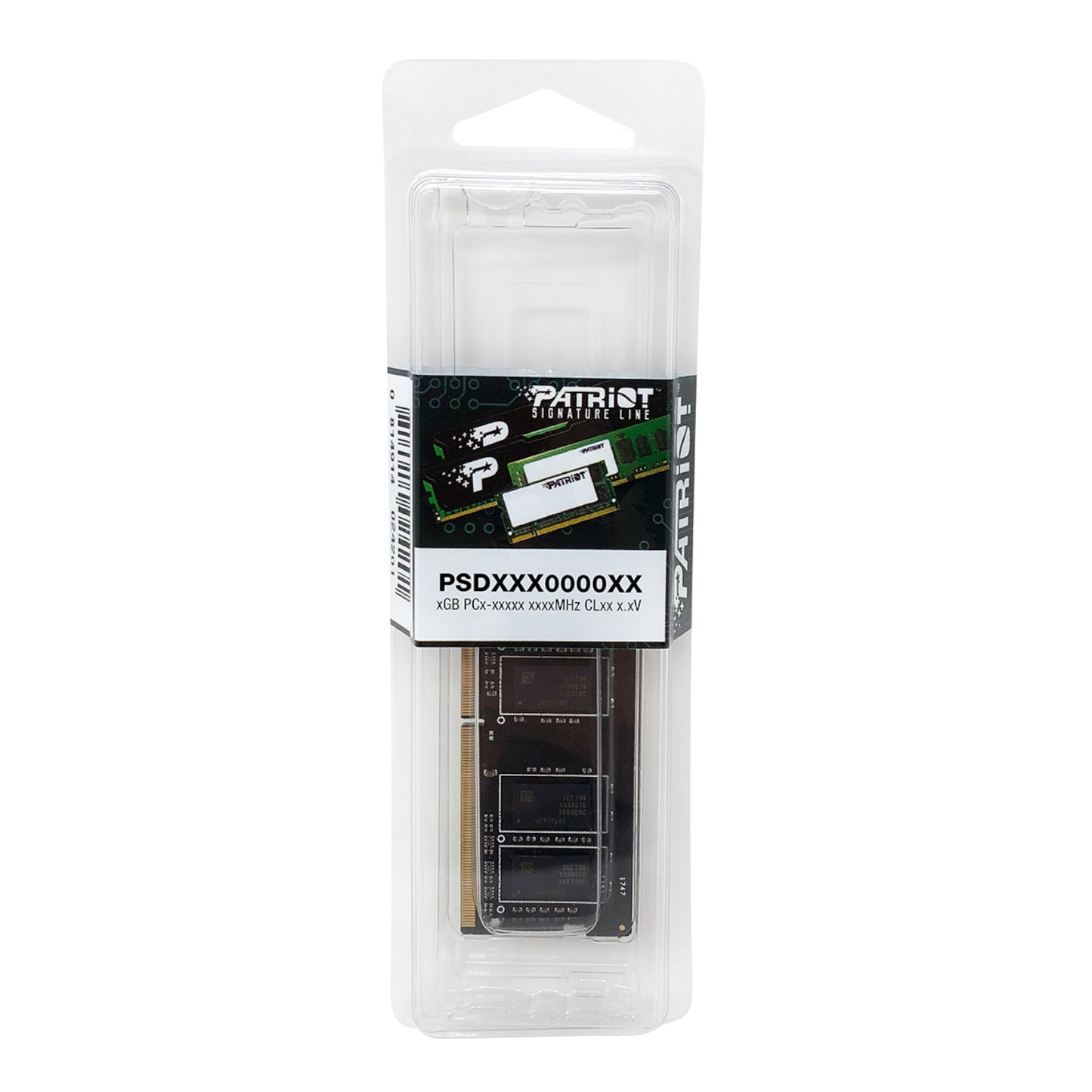 Patriot Signature Line 16GB 3200MHz DDR4 Single Rank SODIMM Notebook Memory-4