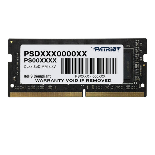 Patriot Signature Line 8GB 3200MHz DDR4 Dual Rank SODIMM Notebook Memory-0