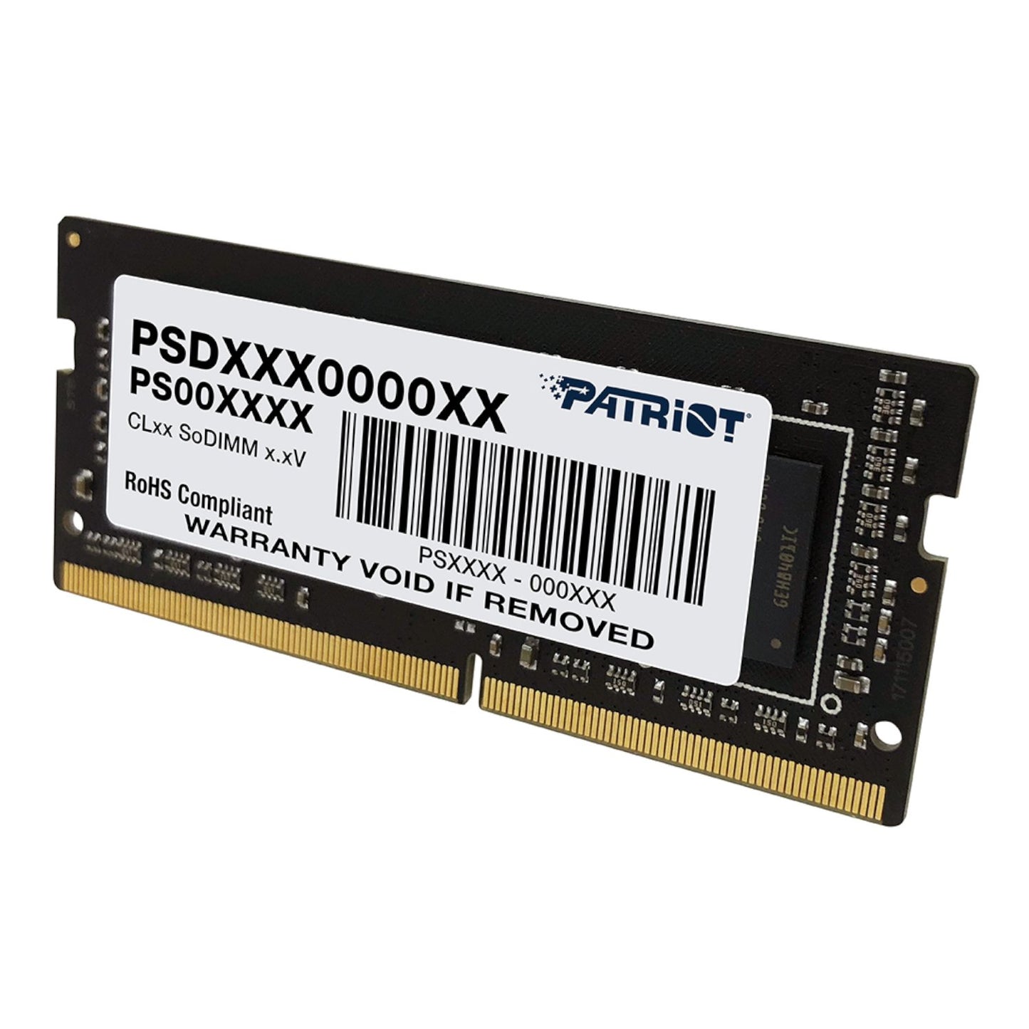 Patriot Signature Line 8GB 3200MHz DDR4 Dual Rank SODIMM Notebook Memory-3