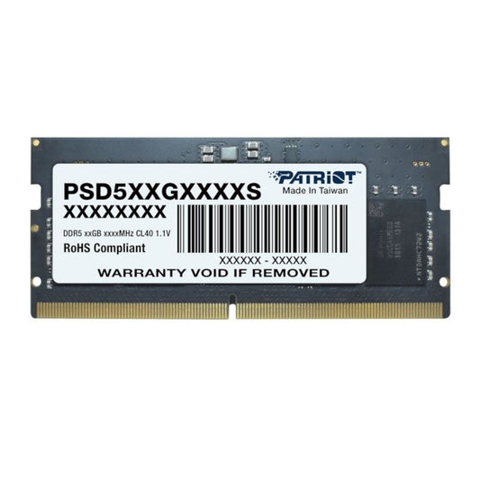 Patriot Signature Line 8GB 5600MHz DDR5 SODIMM Notebook Memory-0