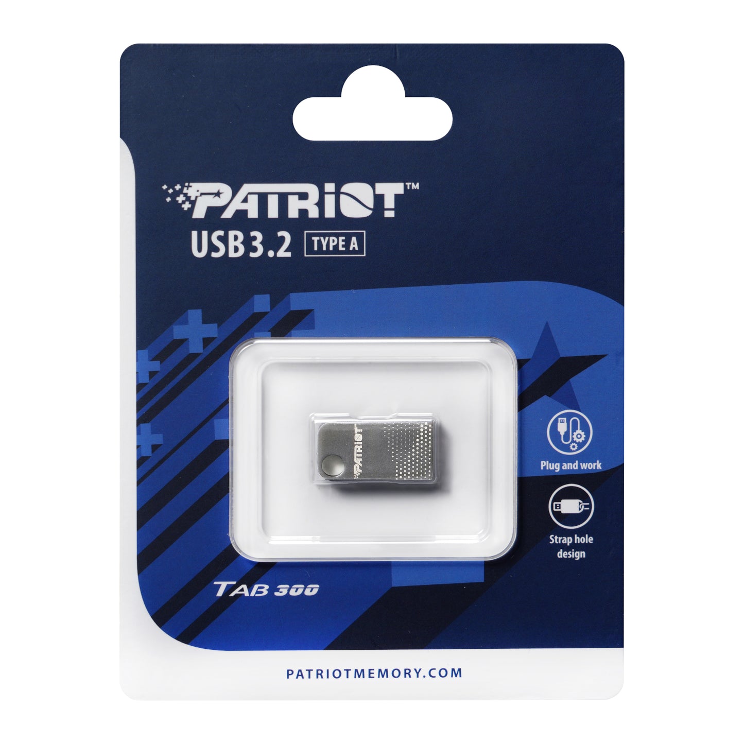 Patriot TAB300 Dark Shadow 128GB USB 3.2 Gen1 Flash Drive-4
