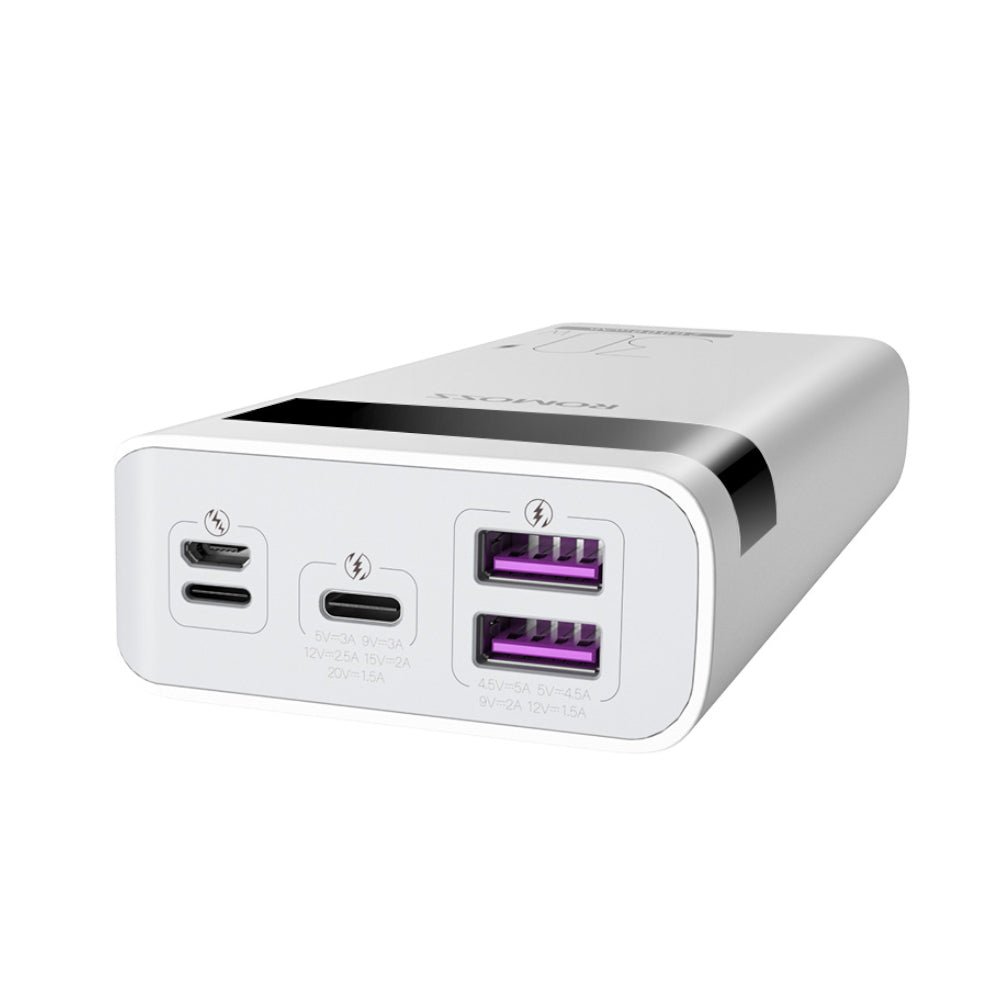 Romoss Sense 6PS Pro 20000mAh 30W Fast Charge Power Bank - White-3