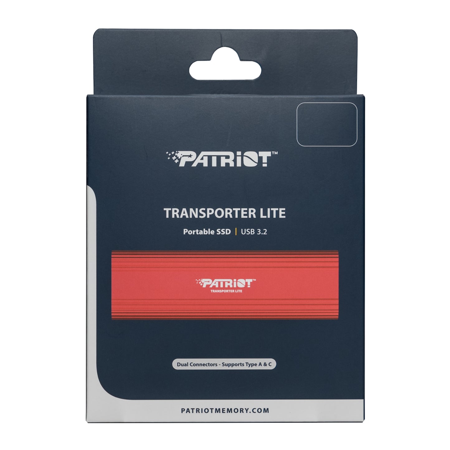 Patriot Transporter Lite 1TB USB3.2 Type-C External Portable SSD - Red-4