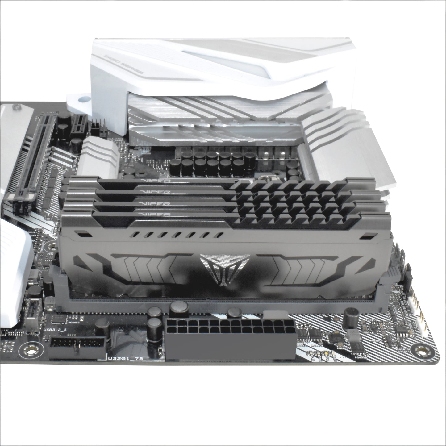 Patriot Viper Steel 64GB DDR4 3600MHz Gaming Desktop Memory Kit-3