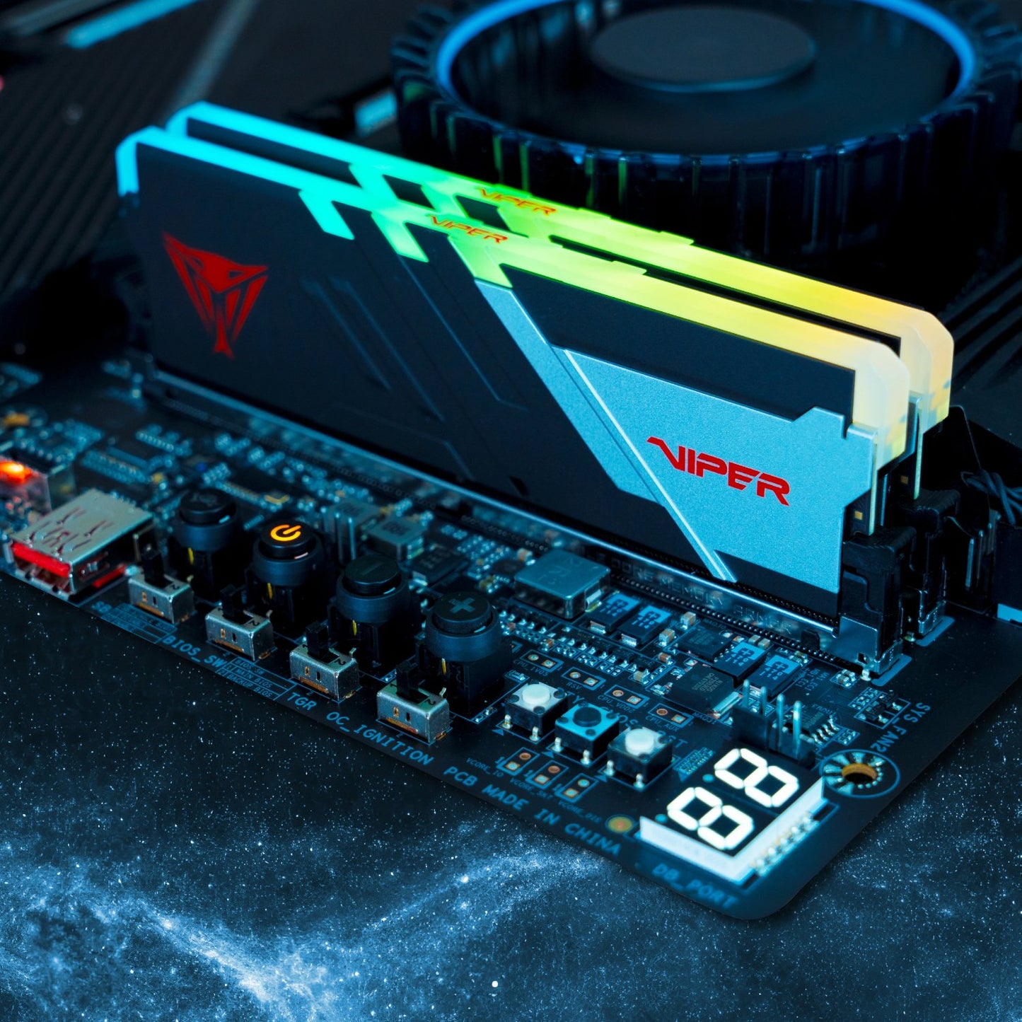 Patriot Viper Venom 64GB Kit (2x32GB) 6000MHz DDR5 Desktop Gaming Memory RGB-5