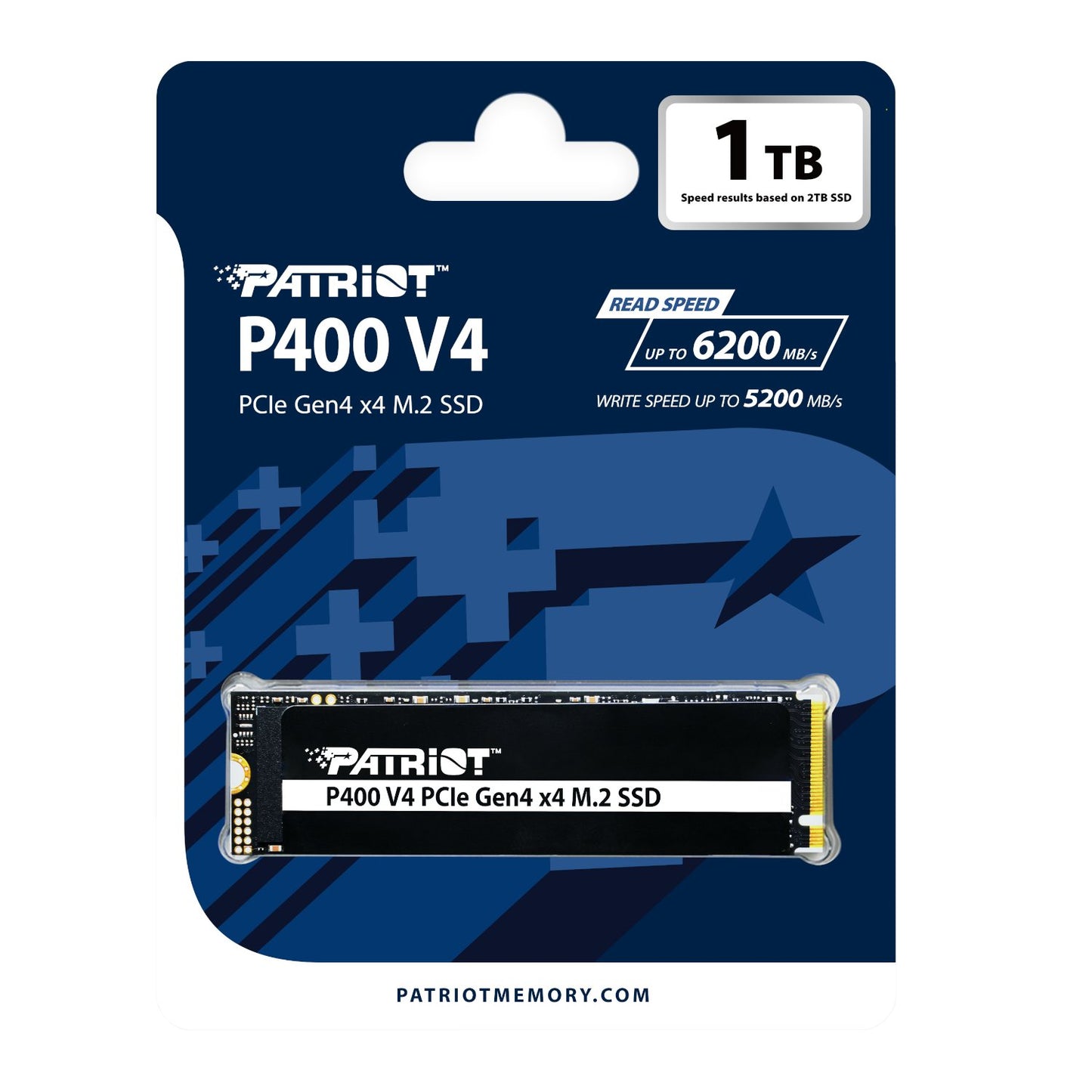 Patriot P400 V4 PCIe Gen4 x4 1TB M.2 2280 NVMe SSD-3