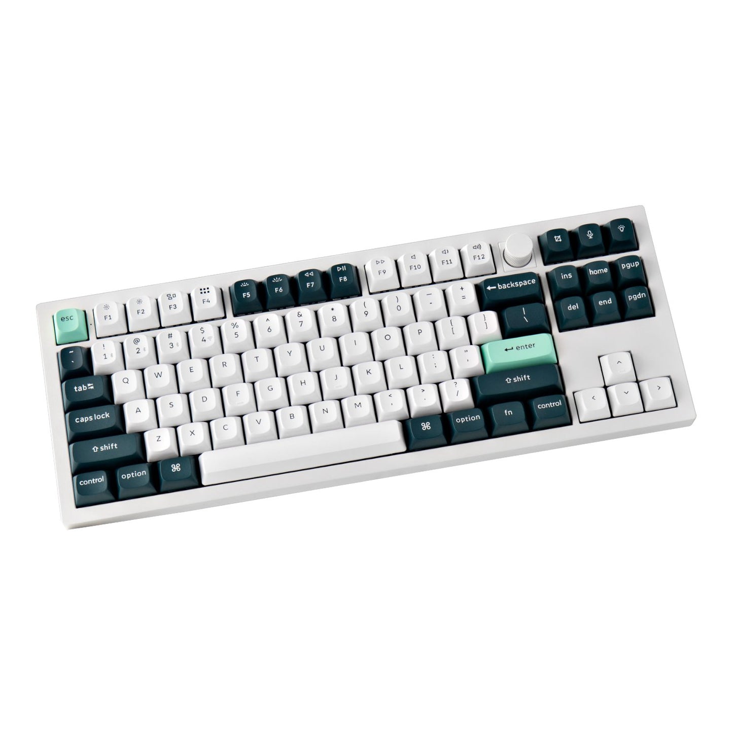 Keychron Q3 HE QMK 80% Wireless Custom Mechanical Keyboard (Nebula Switch) - Shell White-2