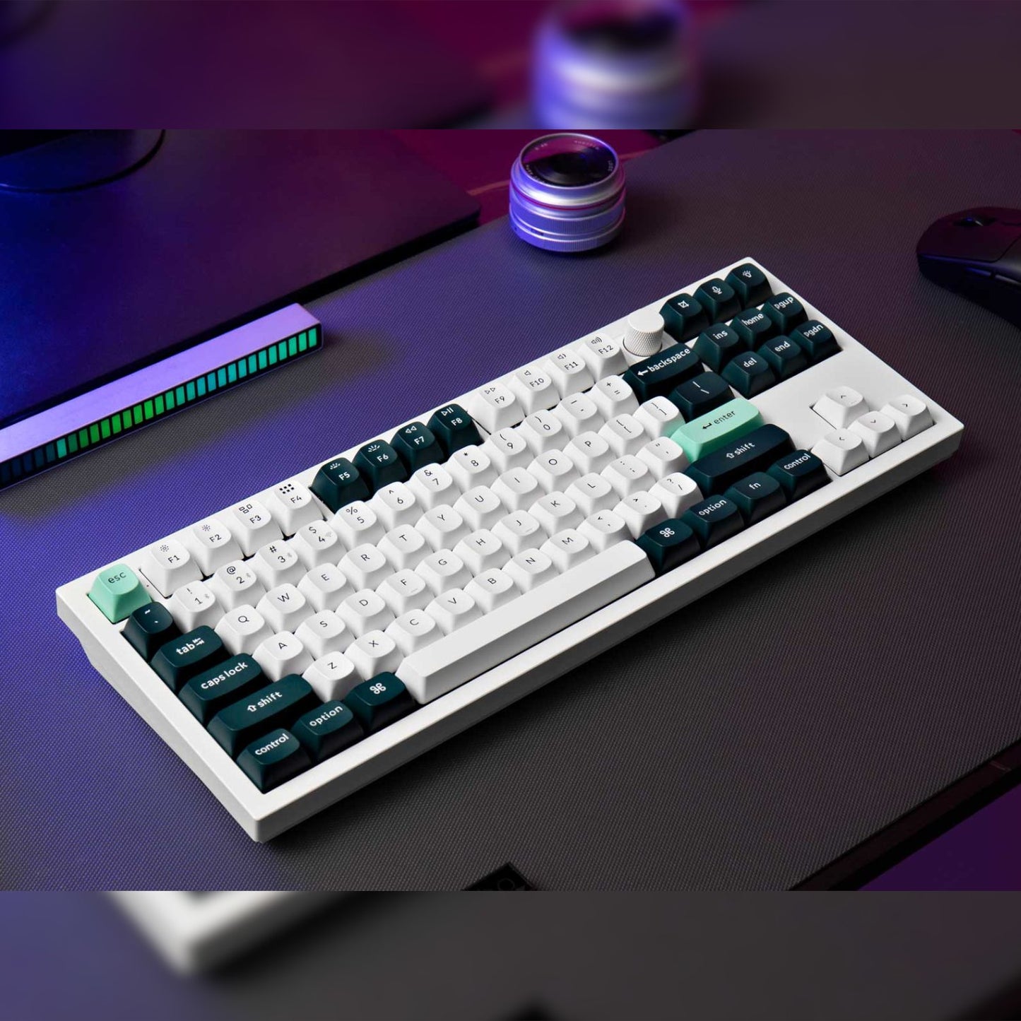 Keychron Q3 HE QMK 80% Wireless Custom Mechanical Keyboard (Nebula Switch) - Shell White-3