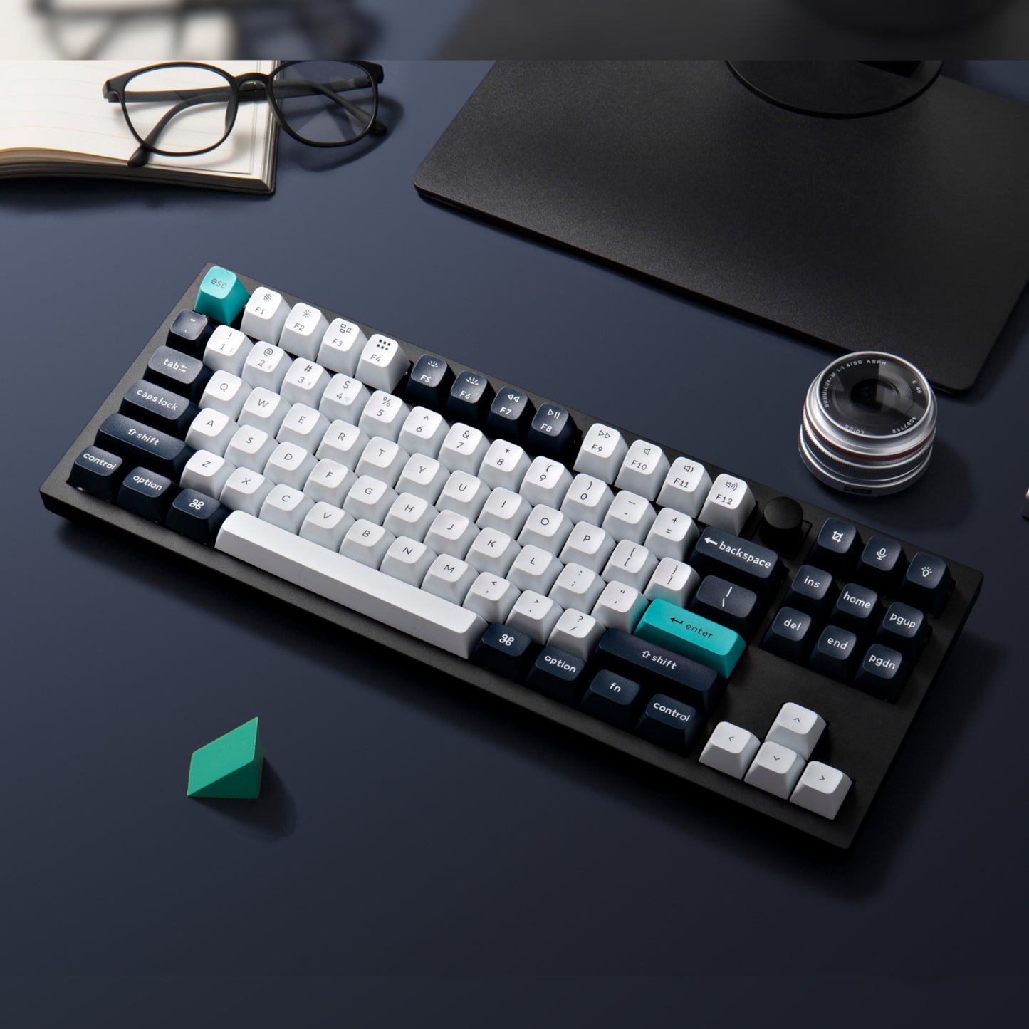 Keychron Q3 Max 80% Full Assembled Knob Red Switch Hot-Swap Gateron Jupiter RGB Wireless Keyboard - Black-2