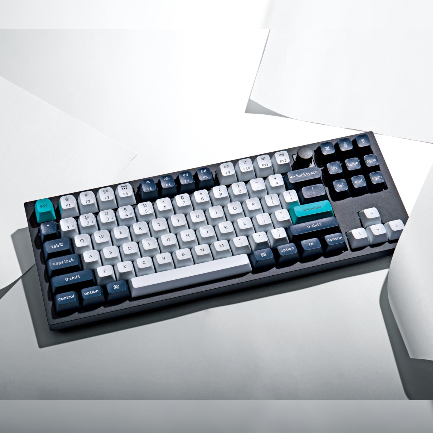 Keychron Q3 Max 80% Full Assembled Knob Red Switch Hot-Swap Gateron Jupiter RGB Wireless Keyboard - Black-3