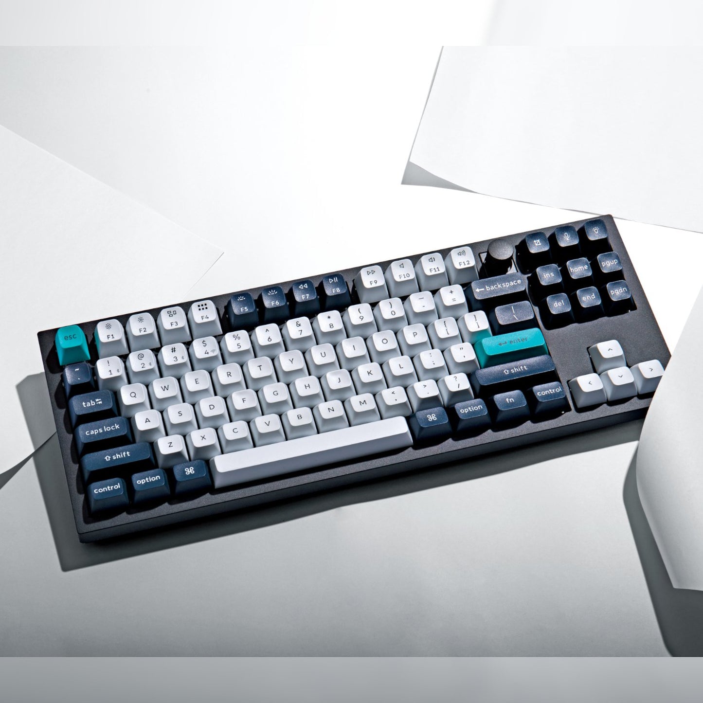 Keychron Q3 Max QMK/VIA 80% Wireless Custom Mechanical Keyboard (Banana Switch) - Carbon Black-2