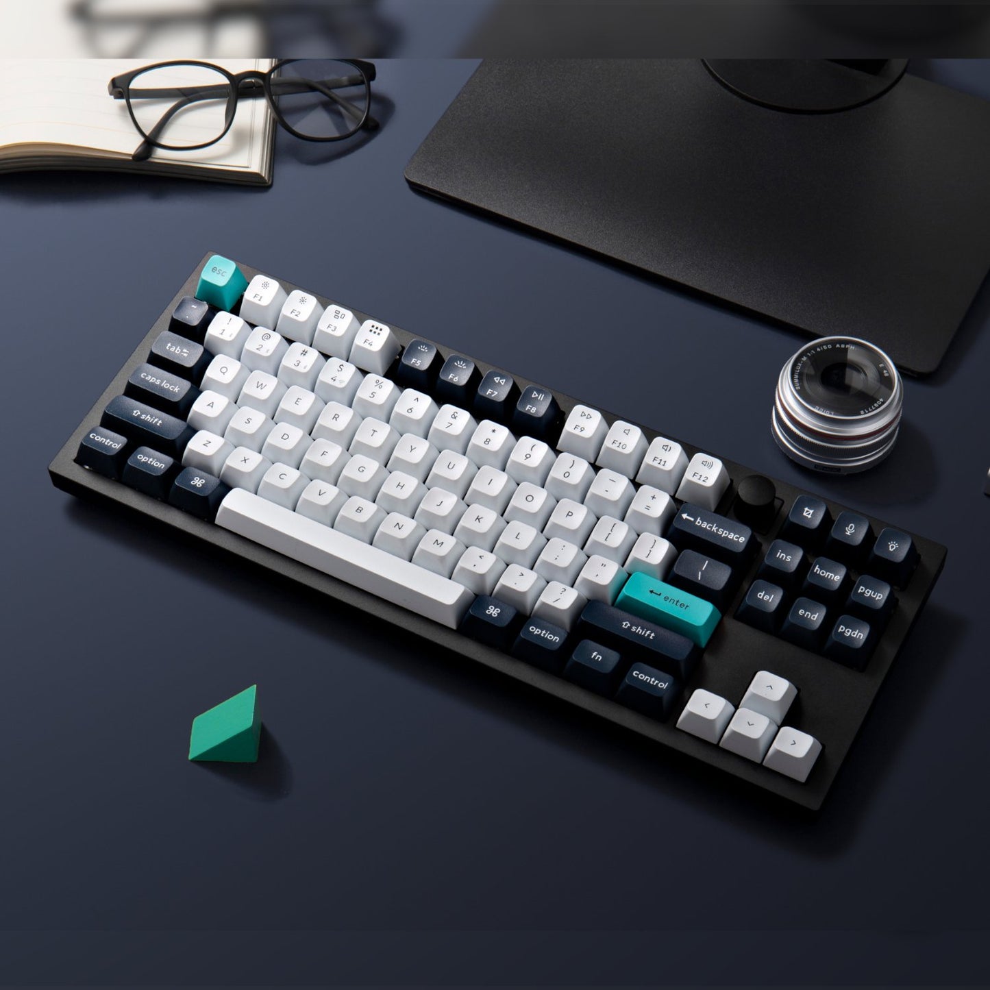 Keychron Q3 Max QMK/VIA 80% Wireless Custom Mechanical Keyboard (Banana Switch) - Carbon Black-3