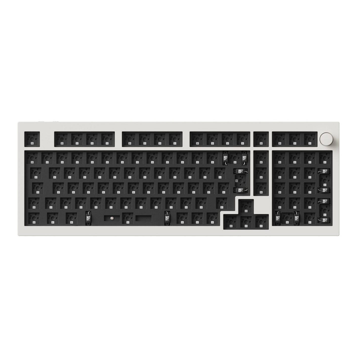 Keychron Q5M-P1 QMK/VIA Wireless Custom Keyboard - Shell White-2