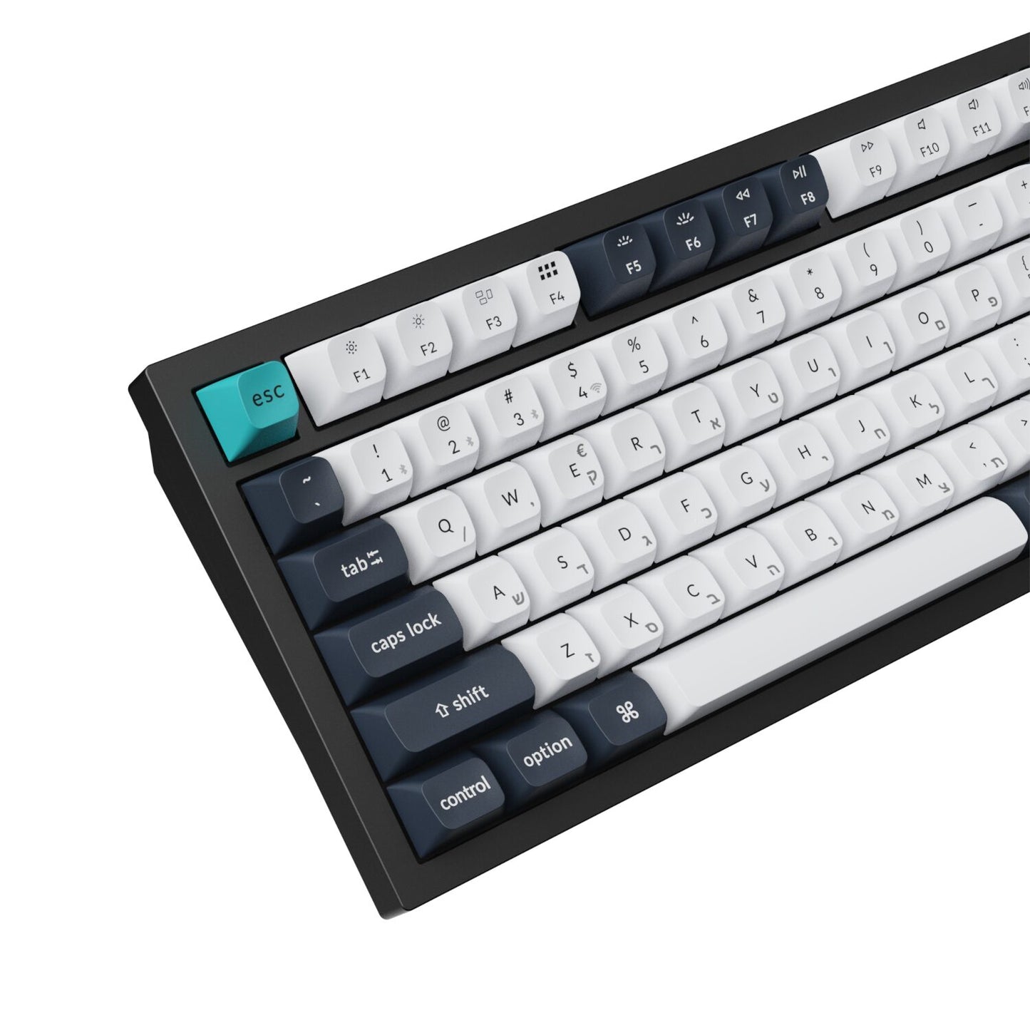 Keychron Q6 Max 100% Full Assembled Knob Red Switch Hot-Swap Gateron Jupiter RGB Wireless Keyboard - Black-2
