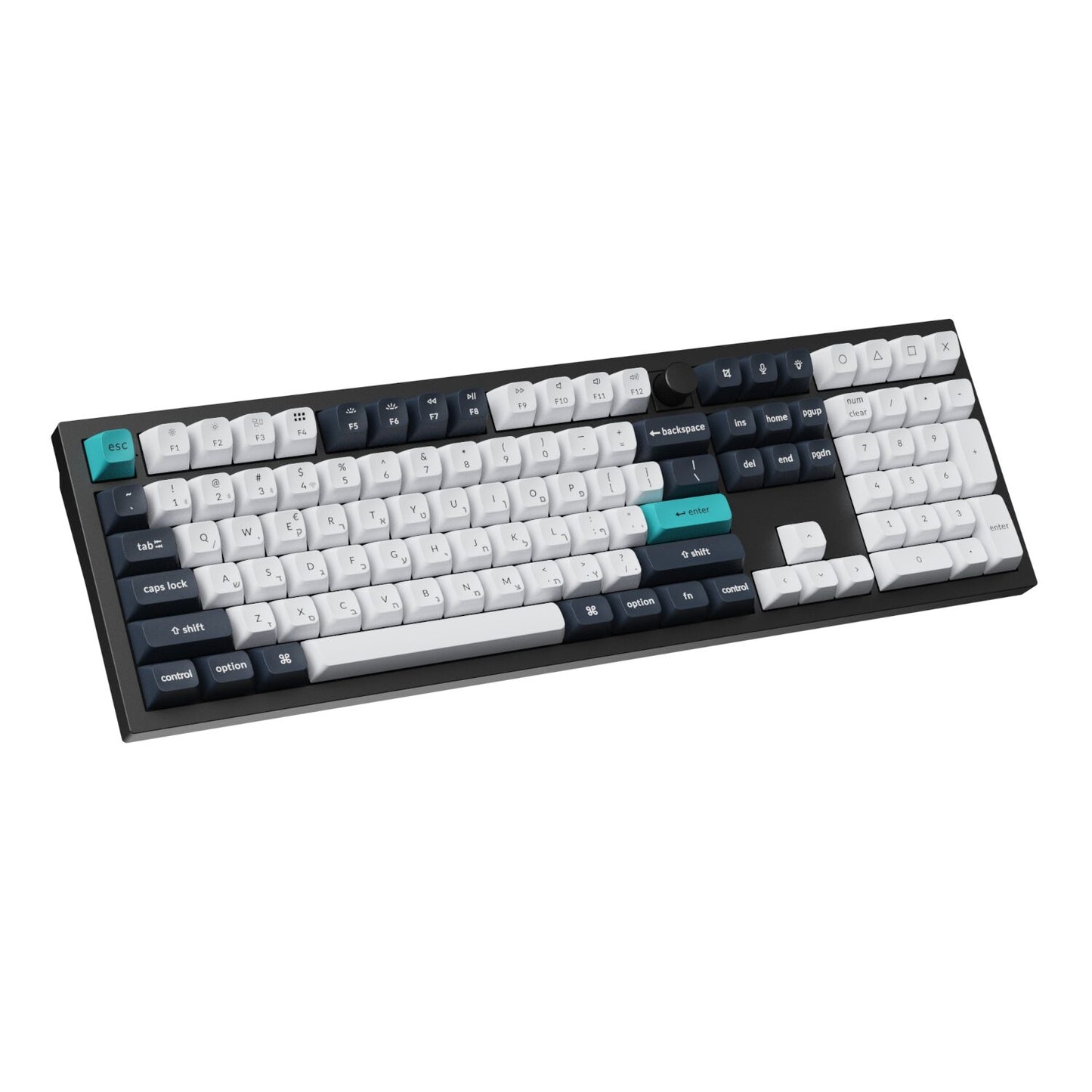 Keychron Q6 Max 100% Full Assembled Knob Red Switch Hot-Swap Gateron Jupiter RGB Wireless Keyboard - Black-4